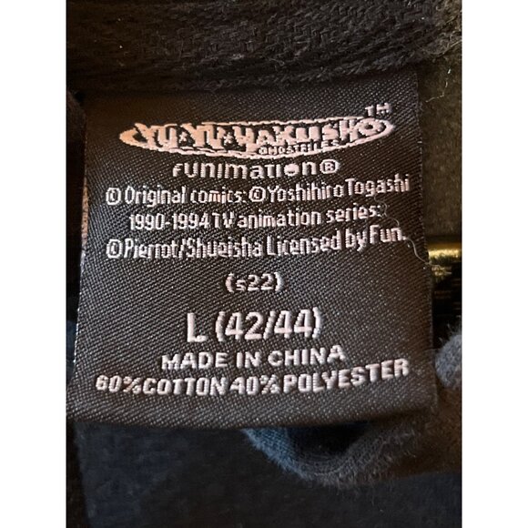 Yuyu Hakusho Anime Graphic Hoodie Size L - Picture 7 of 10